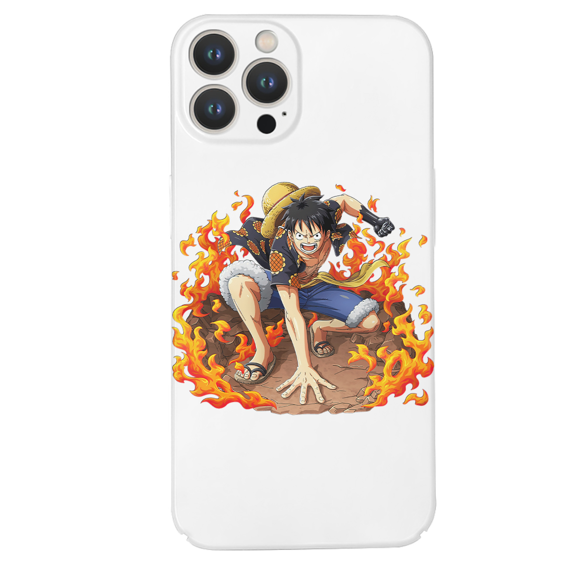 （画像用） ワンピース モンキー・D・ルフィ ONE PIECE Monkey D. Luffy 【iPhone 14シリーズ対応】ハードケース